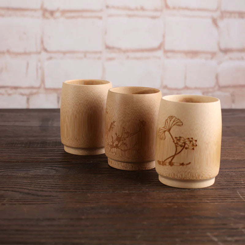 EcoSip Bamboo Wine Glass