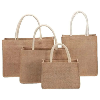 Eco-Friendly Blank Jute Handbag