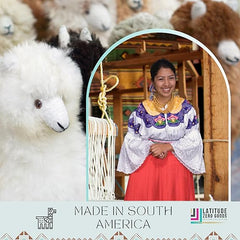 Handwoven Alpaca Wool Blend Scarf