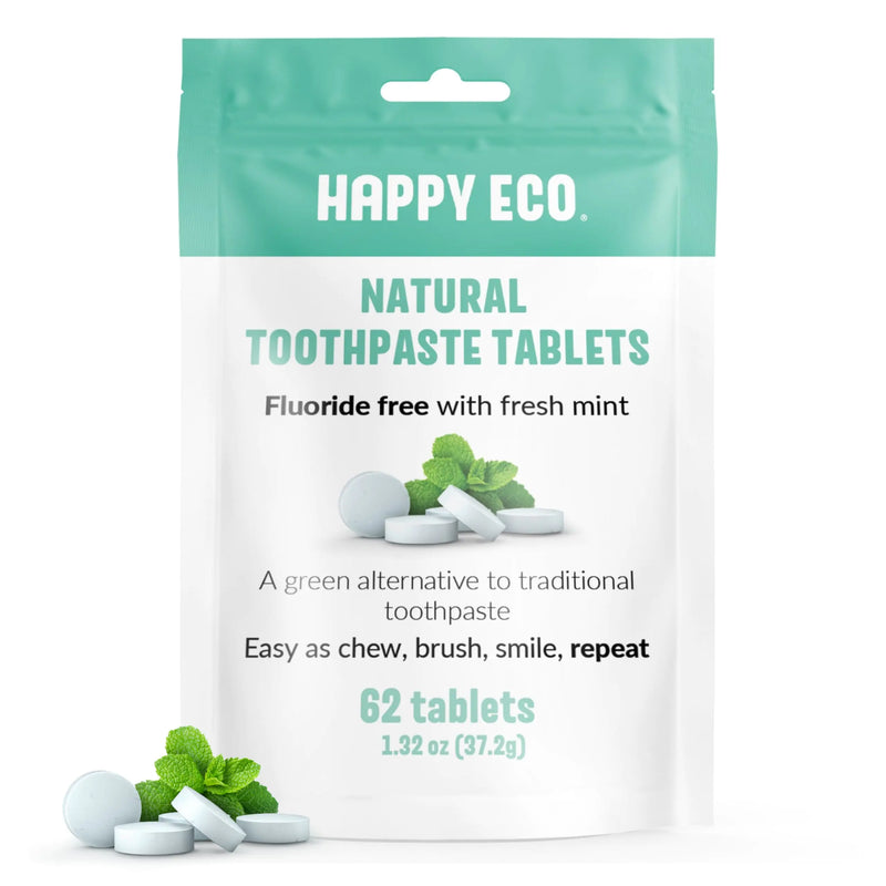 Chewable Toothpaste Tablets Fluoride Free (62pcs)
