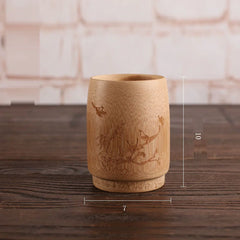 EcoSip Bamboo Wine Glass