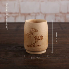 EcoSip Bamboo Wine Glass