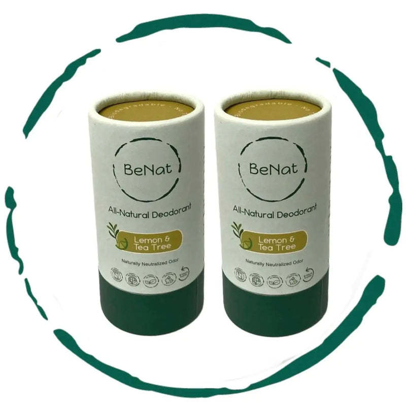 All-Natural, Plastic-Free Deodorant 2-Pack