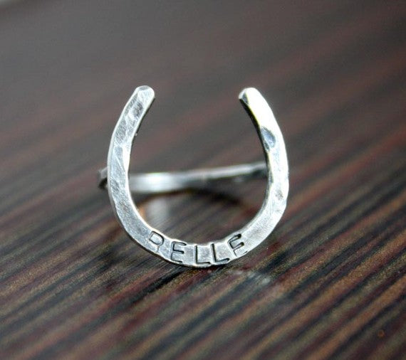Lucky Horseshoe Ring - Large