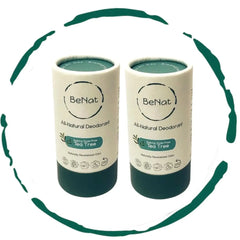 All-Natural, Plastic-Free Deodorant 2-Pack