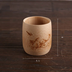 EcoSip Bamboo Wine Glass