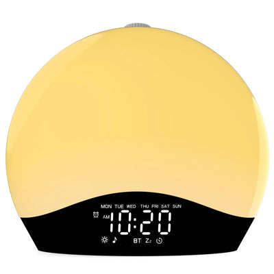 JALL Sunrise Alarm Clock – Light & Sound Wellness Companion