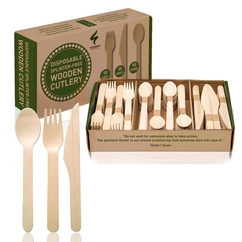 Wooden Cutlery Set