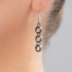 Forger Bicycle Chain Earrings-0