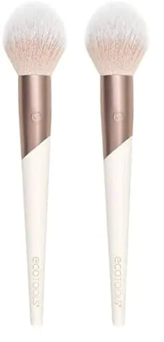 EcoTools Luxe Plush Powder Foundation Brush  (Pack of 2)