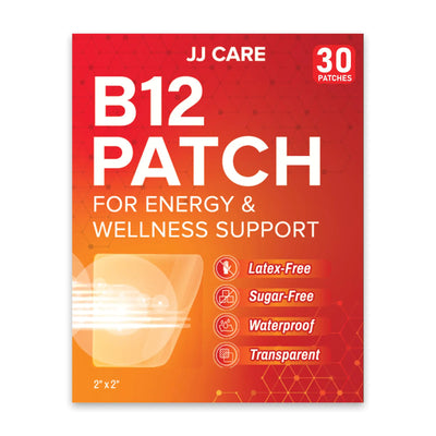 JJ CARE B12 Energy Patches – Wellness Support