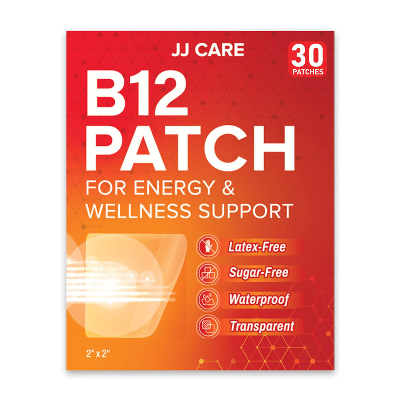 JJ CARE B12 Energy Patches – Wellness Support