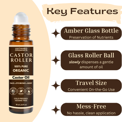 Organic Castor Oil Roller