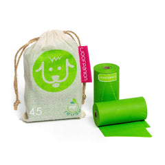EcoPaws Compostable Dog Poop Bags | 45-Pack