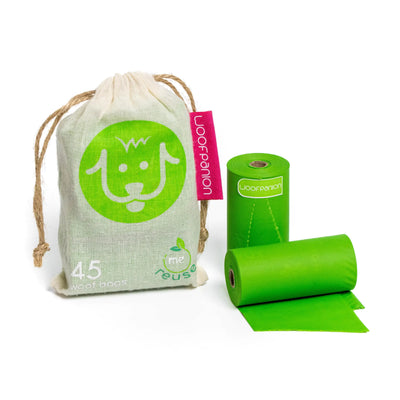 EcoPaws Compostable Dog Poop Bags | 45-Pack