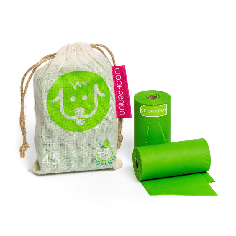 EcoPaws Compostable Dog Poop Bags | 45-Pack