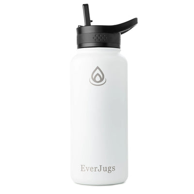 EverJugs 32oz Wide-Mouth Stainless Steel Bottle